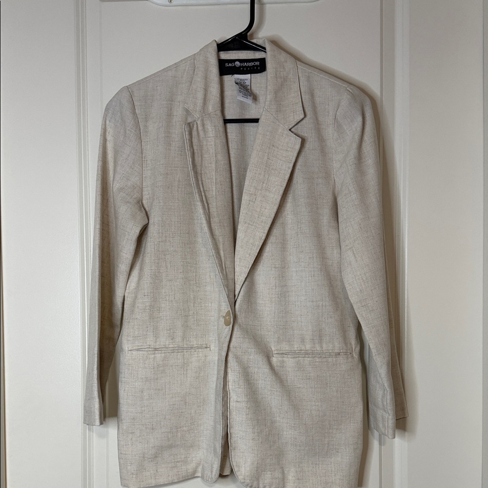 Sag Harbor Beige Blazer